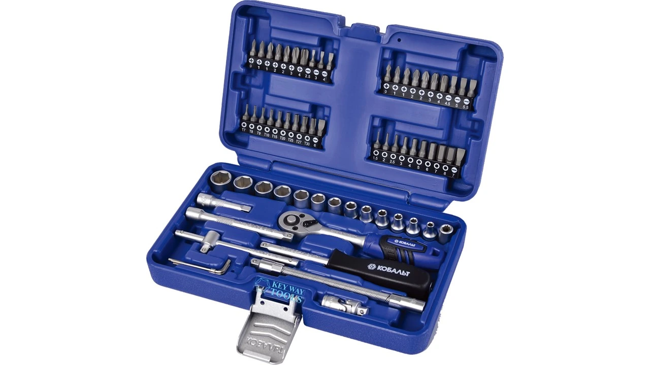 1/4"Dr. 64pcs (KW-64A1)