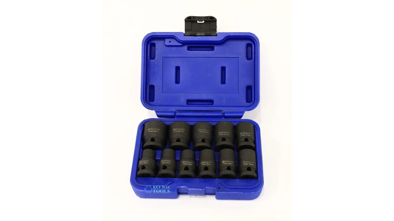 1/2" 11pcs Impact Socket (KW-11A1)