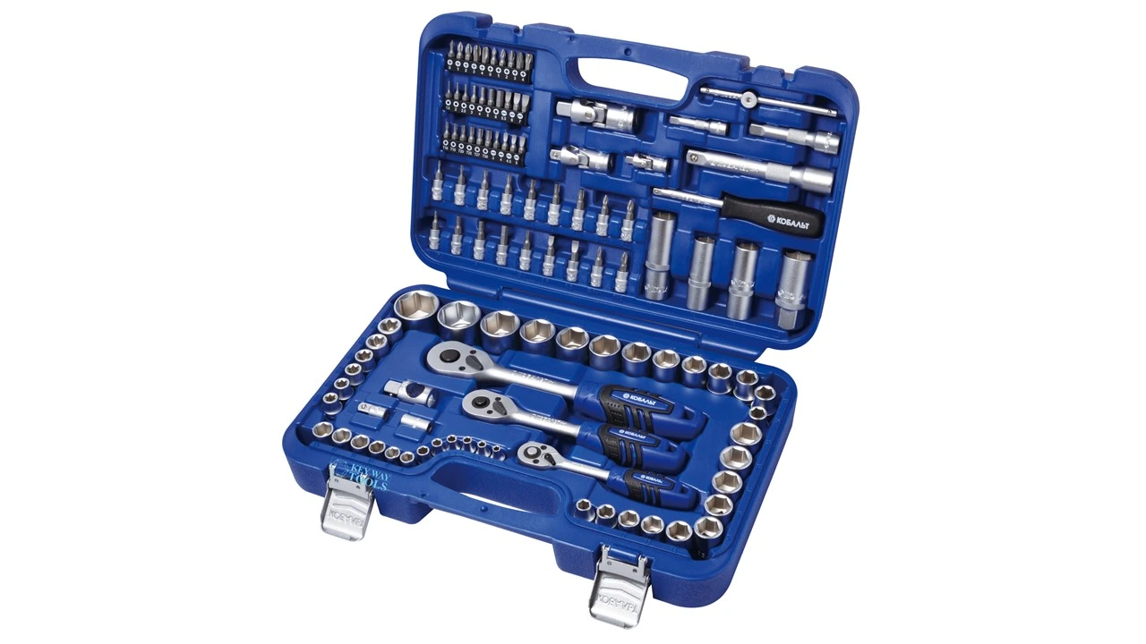 1/4" & 3/8" & 1/2"Dr. 108pcs (KW-108A1)