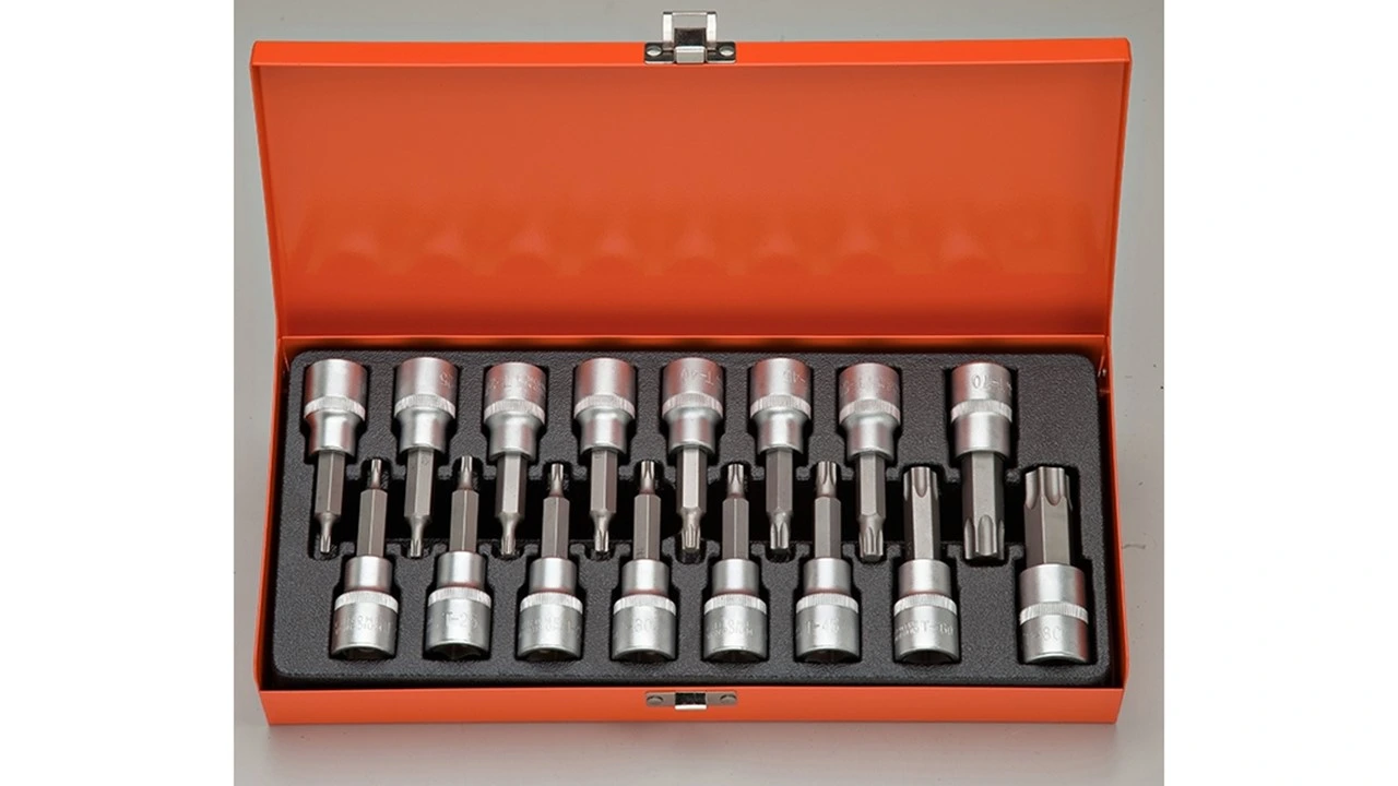 1/2"Dr. 16pcs Bit Socket (KWS016-MB)